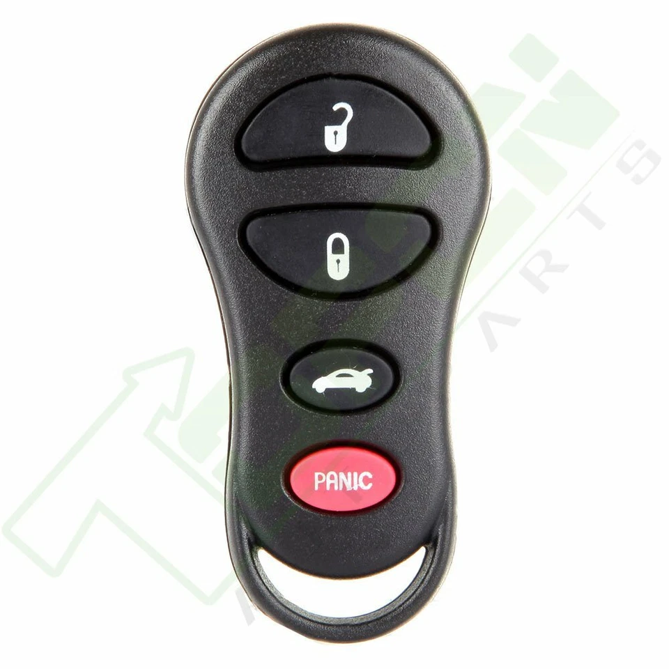 2 para Jeep Liberty Chrysler Sebring entrada sin llave mando a distancia coche llavero Foto 3 de 4