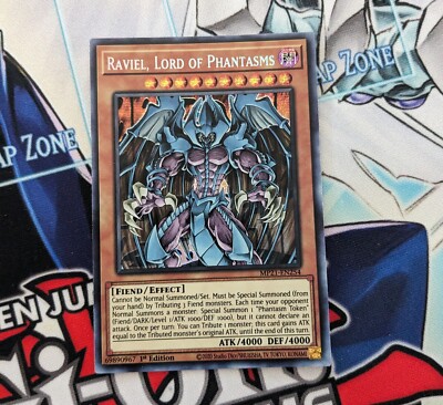 Yugioh! Raviel, Lord of Phantasms - MP21-EN254 - Prismatic Secret Rare -  1st Edi | eBay