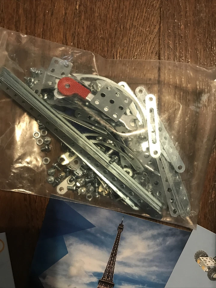 Complete Eiffel Tower C460 Creative Metal Building Kit By Eitech Germany W/Tools - Image 4 of 4