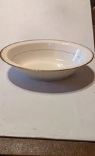 NORITAKE LINTON OVAL VEGETABLE BOWL  10" L   USED COND