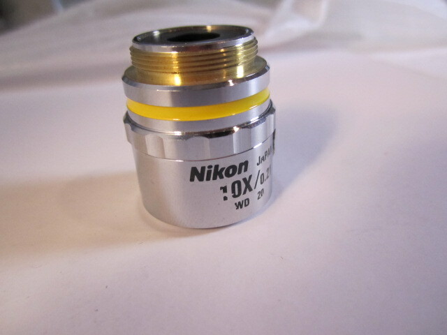 Nikon CF Plan 10X/0.21 ∞/ 0 EPI SLWD Objective ,P/N 81824 , WD 20.30mm