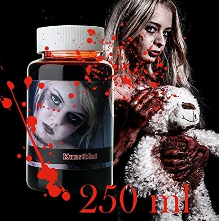 Halloween Falsa Sangre 250ML Cosplay Halloween Disfraz Horror Accesorios