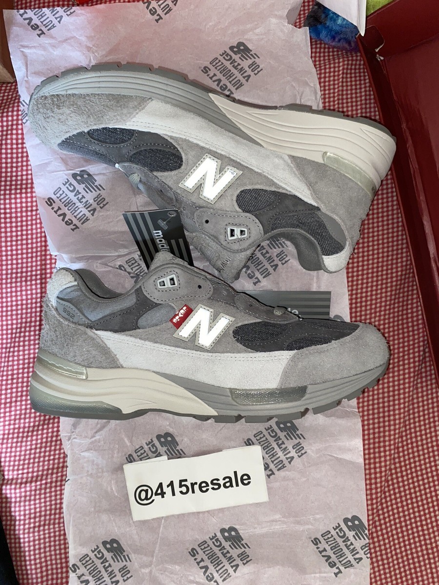 Size 10 - New Balance 992 x Levi's Gray | eBay Size 10 - New Balance 992 x Levi's Gray | eBay