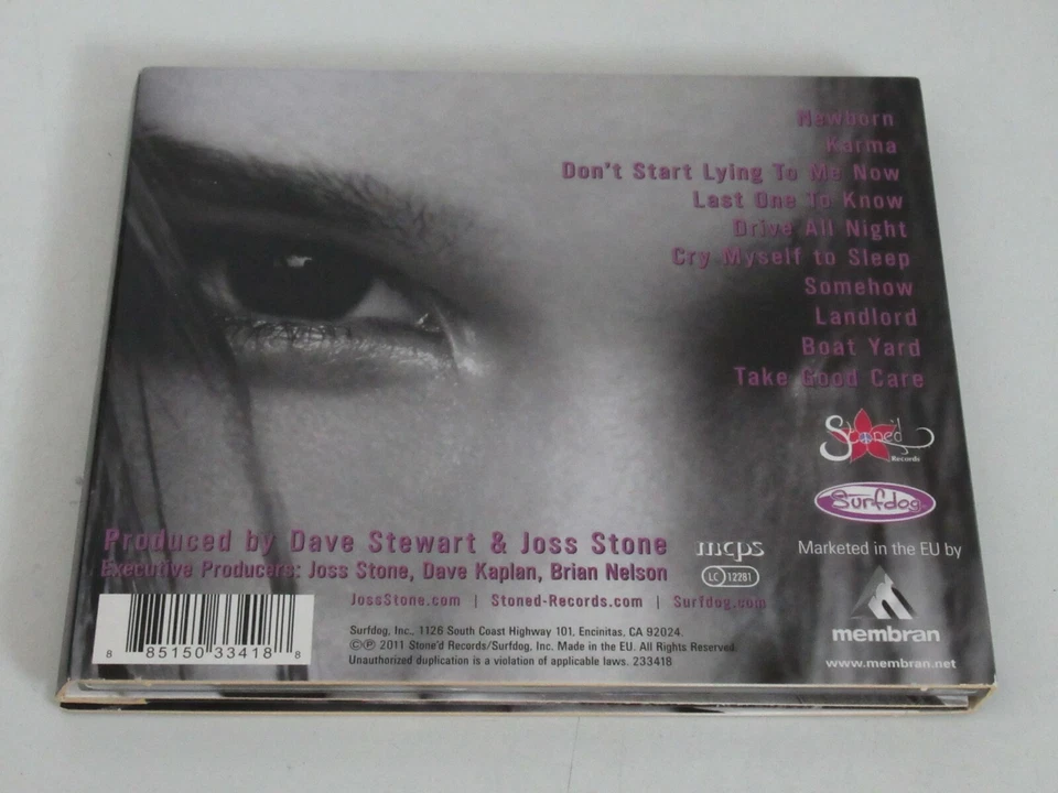 Joss Stone – LP1 /Stone'd Records – 233418 CD ALBUM DIGIPAK - Bild 3 von 3