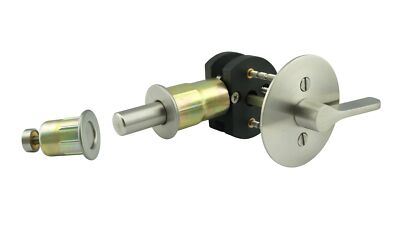 INOX EC1217-BD4214-32 2-1/4'' BSTT17 Turn Barn Door Privacy Lock Rose Polished SS