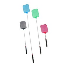 Extendable Fly Swatter Durable Telescopic Pole Anti Slip