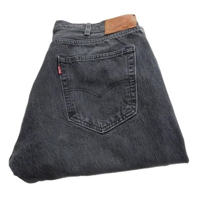 Levi Paket 501 Straight Jeans Big E Grau Taille 38 Bein 32 W38 L32 Button Fly (Q9276