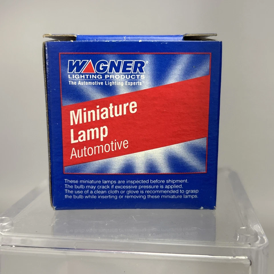 (Коробка из 10) WAGNER 194 миниатюрная лампа автоматический поворот стоп лампа 14v сделано в США - Изображение 2 из 4