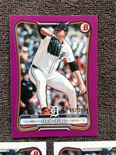 2026 BOWMAN PAPER TARIK SKUBAL FUSCIA #'D /299 DETROIT TIGERS!!!