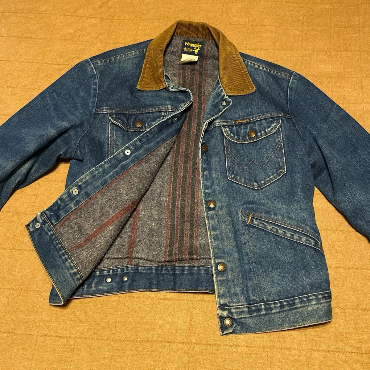 Wrangler Corduroy Vintage Outerwear Coats & Jackets for Men for