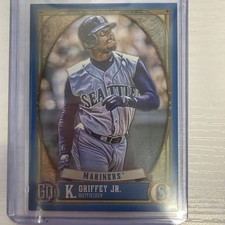 2021 Gypsy Queen Blue #309 Ken Griffey Jr. Seattle Mariners #87/150