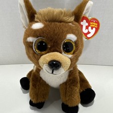 Ty Beanie Baby - BUCKLEY the Baby Deer (6 Inch) MWMTs Plush Stuffed Animal Toy