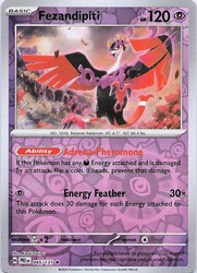 Fezandipiti 045/131 Prismatic Evolutions Reverse Holo Rare