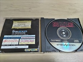 SEGA Saturn Resident Evil 1st Gen Horror Origin, Tested, Good Disc Condition