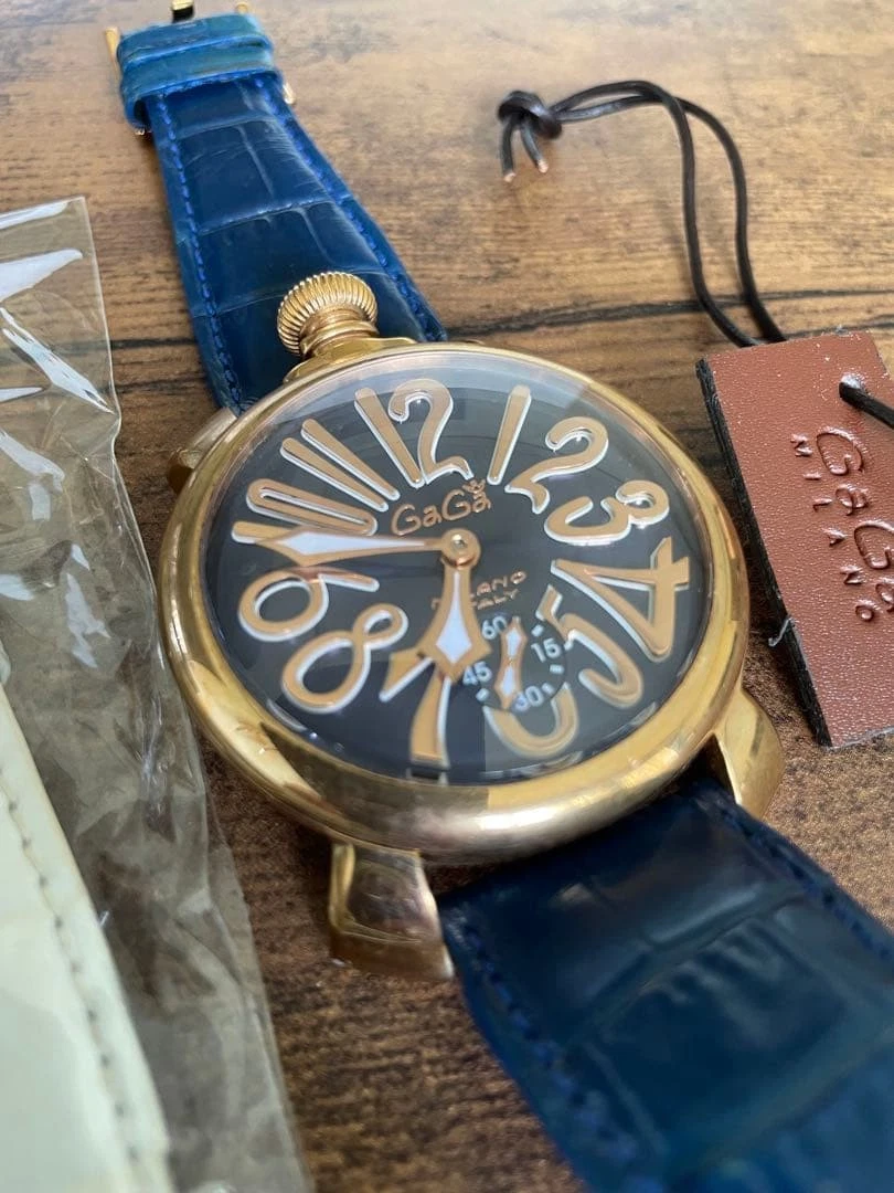 Gaga Milano Blue Wristwatches for sale | eBay