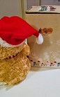 CRACKER BARREL ANIMATED CHRISTMAS TEDDY BEAR & MOUSE BOXED WRX GREAT  — photo 3
