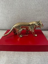 Baccarat tiger figurine