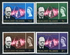 FALKLAND ISLANDS 158-61 SG223-26 MH 1966 QEII Churchill Issue set of 4 CV$13