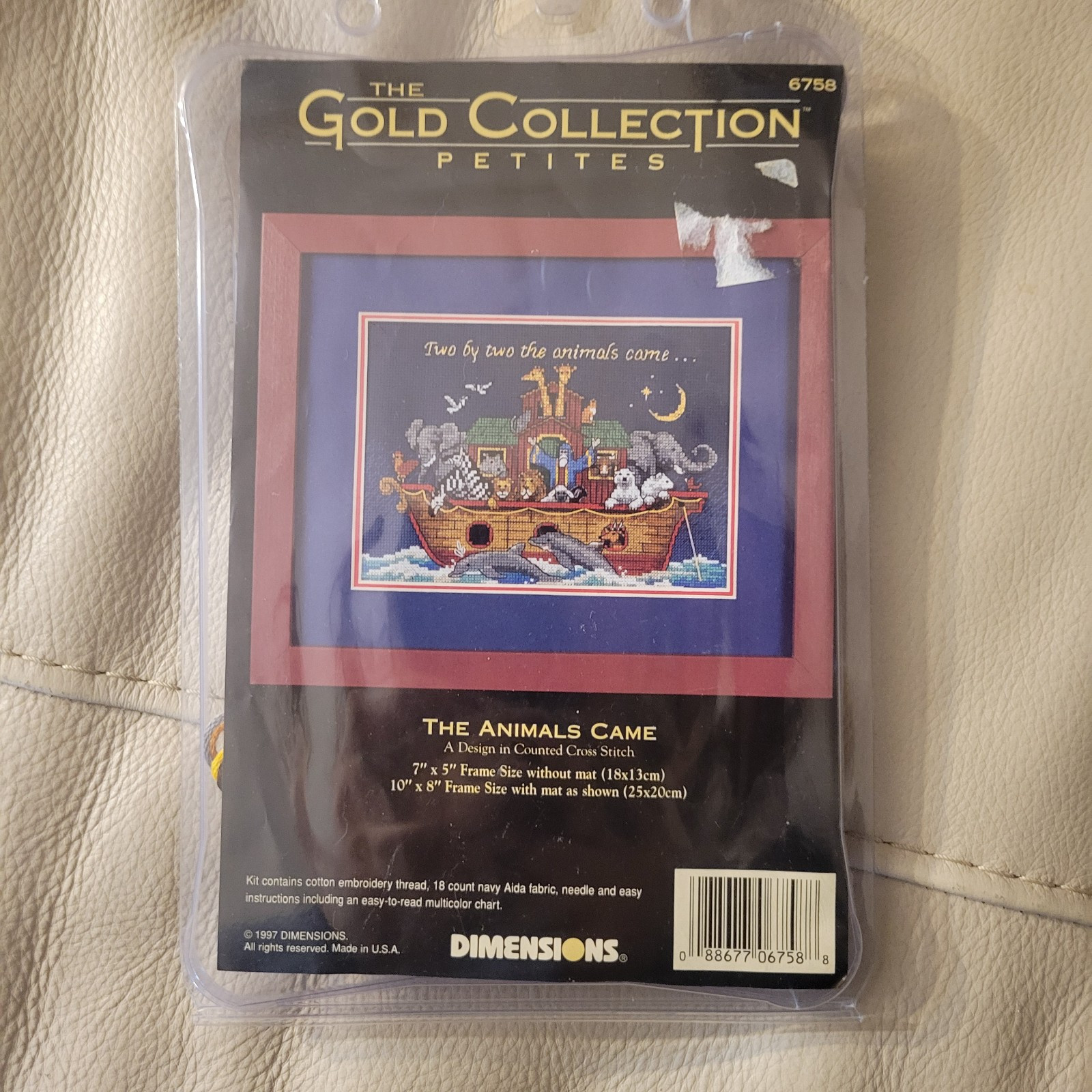 The Gold Collection Petites DImensions Kit 6926 The Animals Came