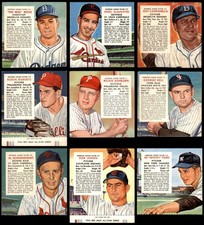 1954 Red Man Near Complete Set 3.5 - VG+ 6285887 (35 / 51 cards)