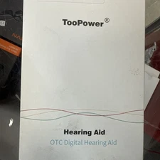 TooPower Digital Hearing Aids For Seniors Rechargeable With Noise Canceling OTC