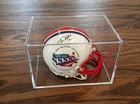 Tom Brady Signed Super Bowl XXXVI mini helmet. No COA - sold as-is