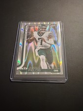 2025 Topps Chrome NFL Justin Fields Refractor NEW YORK JETS