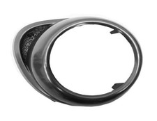 GITTER GRILL STOßSTANGE VORNE RECHTS OPEL ADAM AB2013 SCHWARZ GLÄNZEND MIT NEBEL