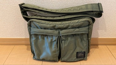 #ad PORTER Tanker YOSHIDA Shoulder Bag 2 Layer Sage Green Japan two Layer F S #2 $219.00