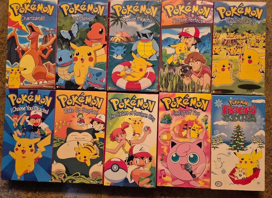 Animation & Anime Pokémon (TV series) VHS Tapes for sale | eBay