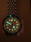 Wolbrook Skindiver Automatic Redux 38mm Orange Dial 200M WR Sapphire Dial