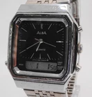 SEIKO ALBA Y652-5290 Watch Digital Analog Quartz Vintage Rare Mens Classic