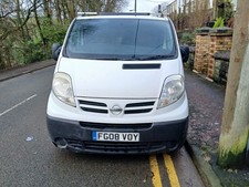 Nissan Primastar 2008 Lwb Spares Or Repaires. Sold sold.