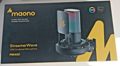 Maono PM450 USB Mikrofon für Studioaufnahmen & Podcasting