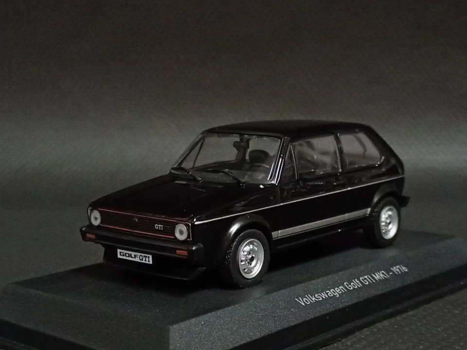 NEW TEST №3 !!! VOLKSWAGEN GOLF GTI MK1 (1976), Hachette 1/43 + FAS - Photo 2/4