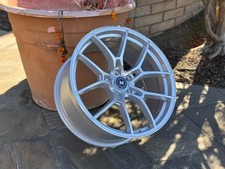 19 Mflow Wheels Mfr4 Silver 19x9.5 5x114.3 35 73.1 For Ford Mustang Ecoboost