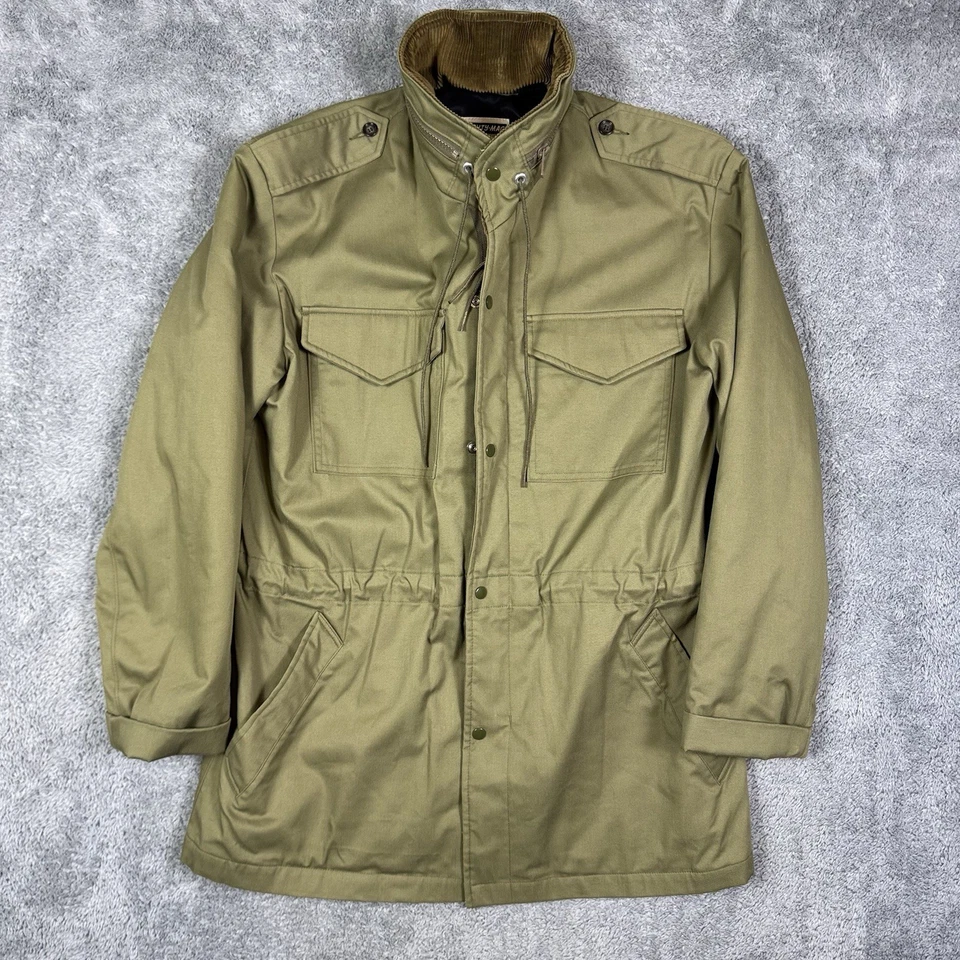 Chaqueta Mighty Mac Para Hombres M Tareas Campo Granero Lona Carga Pana O’ Gloucester Foto 2 de 4