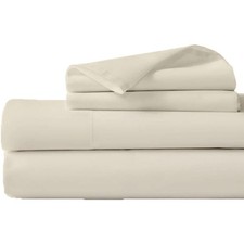 Cot Sheets 33x75-4 Piece Cot Sheets Set - 100 Natural Cotton - 100 Cotton C...