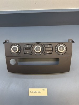 07-10 BMW E60 530i 528i 535i A/C HEAT CLIMATE CONTROL UNIT PANEL OEM 9177715