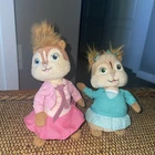 Vintage TY Beanie Babies Chipmunks Brittany-Eleanor- Set Of 2