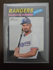 2026 Topps Heritage Baseball Marcus Semien Rangers/Mets #366 Dark Grey parallel