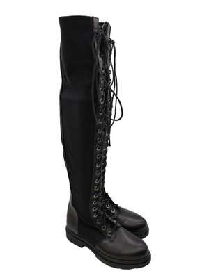L ESTROSA Overknees Damen Stiefel Gr. DE 38 schwarz Casual-Look