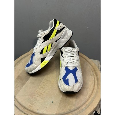Reebok Sneakers Aztrek White Cobalt Mens Size 10 Euro 43 Runners Shoes
