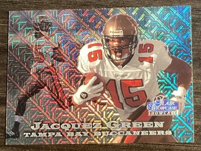 1998 Flair Showcase Showdown | Jacquez Green | Sec 2 Row 0 Seat 40 | #'d /500