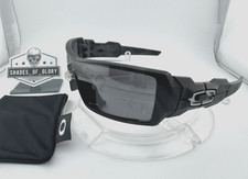 OAKLEY OIL RIG MATTE BLACK SHADOW CAMO PRIZM BLACK SUNGLASSES OO9081-02 RARE 8