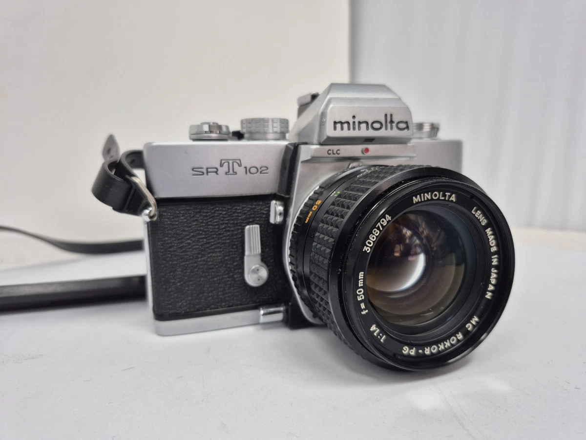 Minolta SR-T 102 SLR Film Cameras for sale - eBay