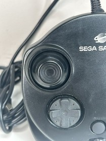 Authentic Original Sega Saturn Black 3D Control Pad MK-80117 WORKS
