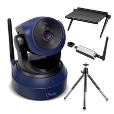 Wireless Webcam for PC/Wireless Streaming Camera, Wireless webcam Mini Tripod