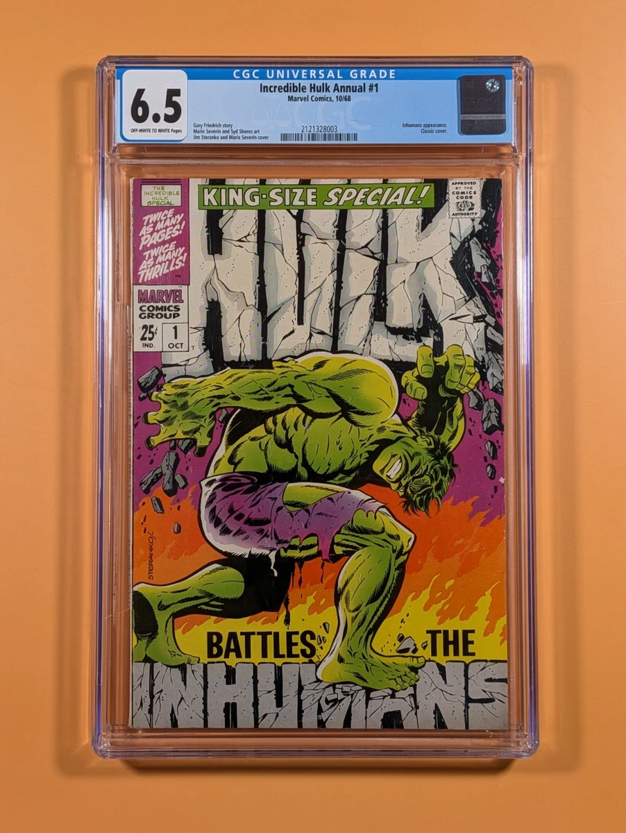25+ Hulk Certified Guaranty Company (CGC) Comics, Graphic Novels