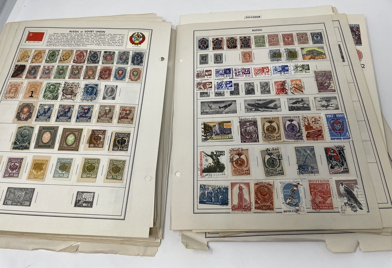 Stamp Collection Albums Loose Stamps Lot 3 Lbs eBay